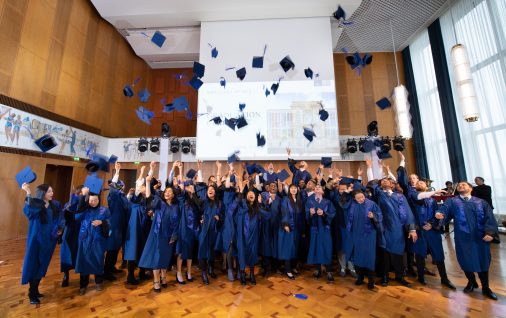 MBA class of 2019 after graduating