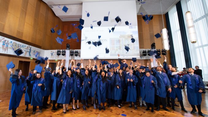 MBA class of 2019 after graduating