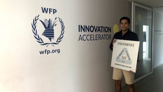 Alex and WFP office